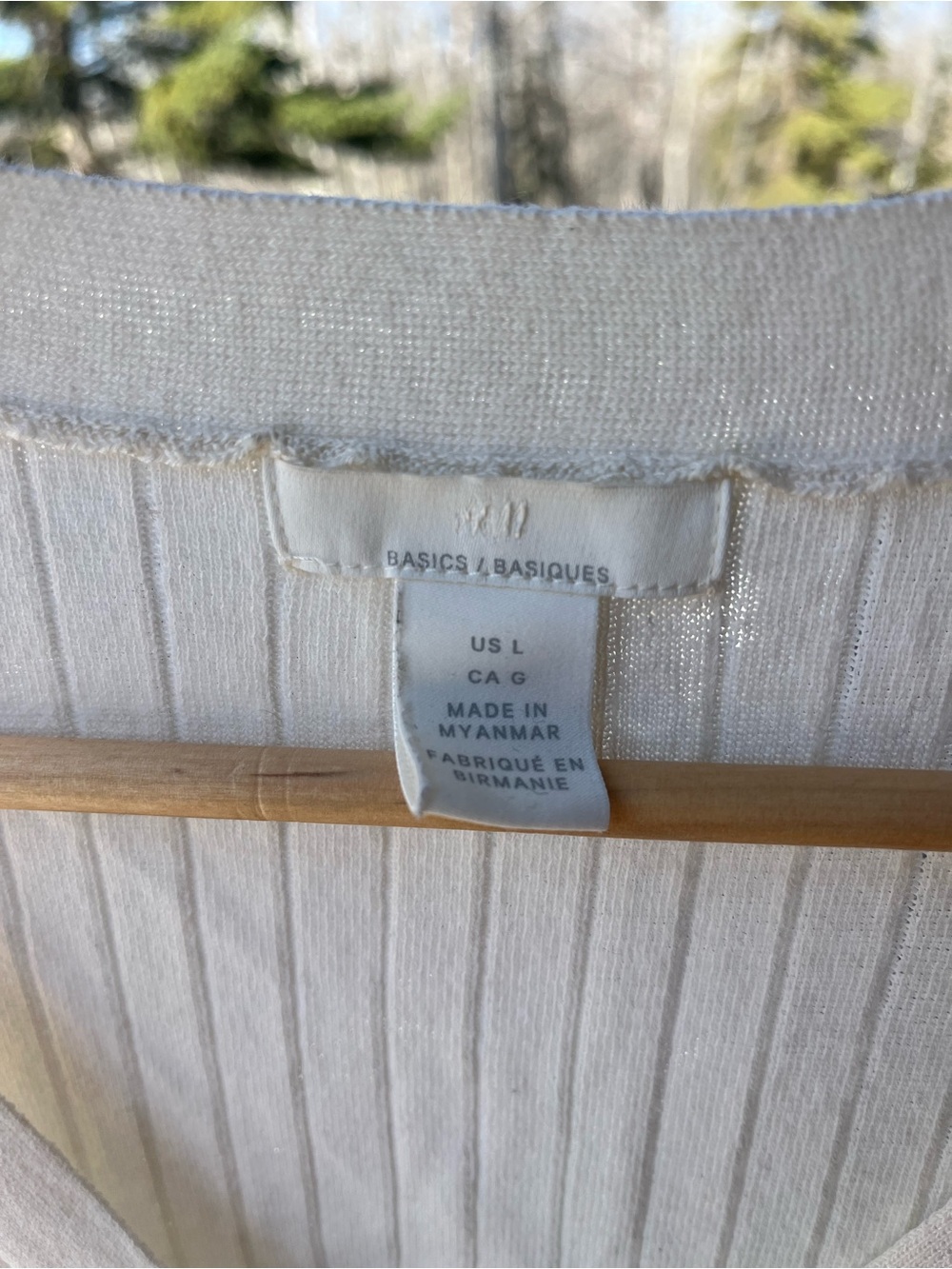 H&M Cotton Ribbed Top - Picture 2 of 5